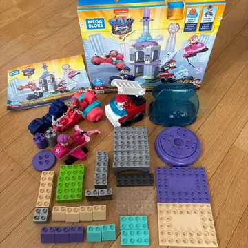 메가블록 파우 패트롤 더 무비 회전하는 3층 라이벌 타워