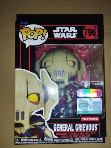 Funko POP Star Wars 그리버스 장군 한정판