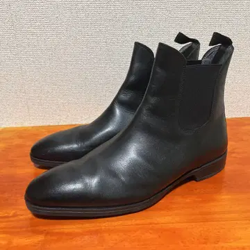 오리히카 사이드 고어 부츠 첼시 부츠 블랙 블랙 25cm 3E