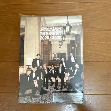 SnowMan 베스트 앨범 초회반 B Blu-ray