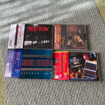 레어! SKID ROW 일본 국내 오비 포함 CD 4장 세트