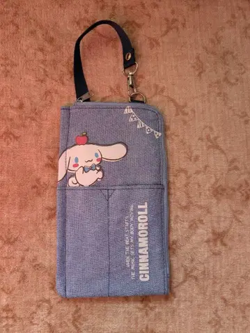 시나모롤 데님풍 파우치