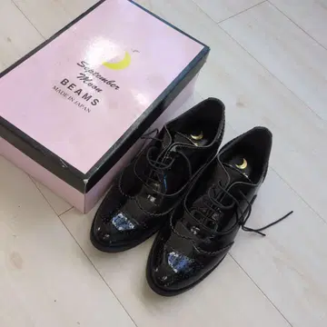 BEAMS 레이스업 슈즈