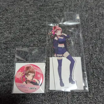 좀비 랜드 사가 사가 경마 유기리 아크릴 스탠드 캔뱃지 세트