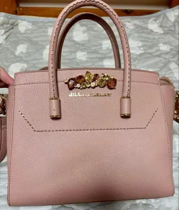 질스튜어트 2WAY 숄더 비쥬 로얄 토트백