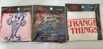 스트레인저 씽즈 3COINS 에코백 전 3종 세트