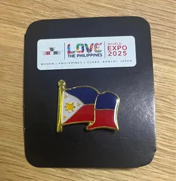 간사이 박람회 필리핀관 핀 배지