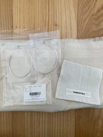 후프 귀걸이 todayful 오다기리 히로 소개