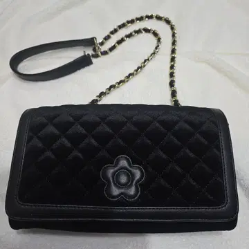 MARY QUANT 벨벳? 원단 멋진 숄더 중고 마리콴트