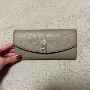 FURLA 베이지 장지갑