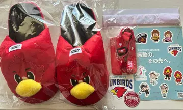 산토리 선버즈 특전 스티커 굿즈 세트