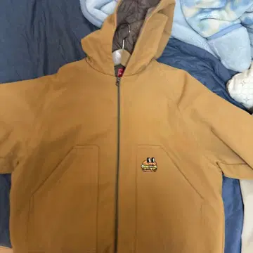 MSSD 후드 부착 브라운 자켓