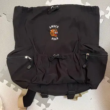 AMBERROAR 시마무라 앰버로아 백팩 타이거 호랑이 백 블랙