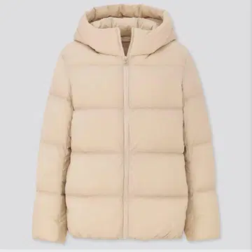 유니클로 울트라 라이트 다운 코쿤 후드티