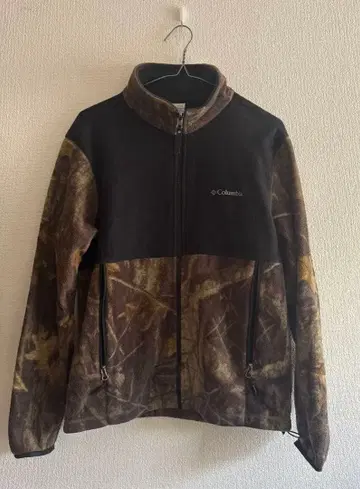 컬럼비아 플리스 카모 패턴 M