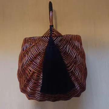 Pale Jute weekend basket 이시다 유리코 콜라보