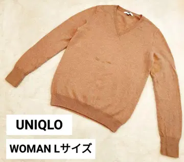 UNIQLO 캐시미어 V넥 스웨터 L 사이즈