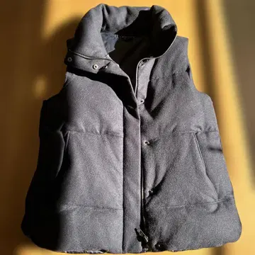 띠어리 네이비 퀼팅 베스트 S