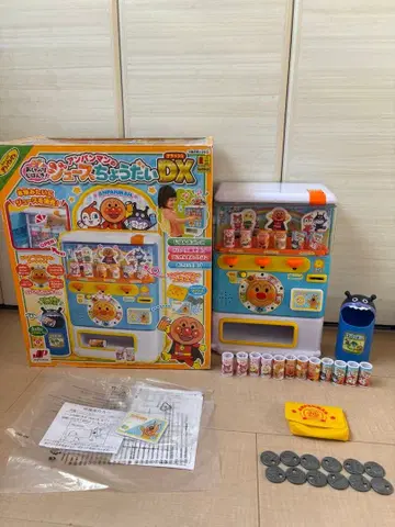 [ 새상품급 ] 호빵맨 주스 주세요 DX 말하는 자동판매기!