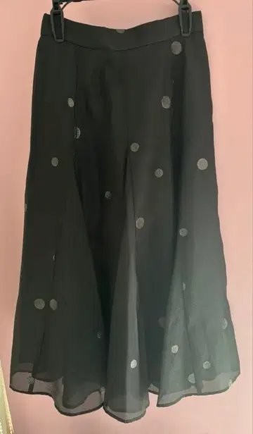 [ Arpege story ] 도트 자수 오간자 스커트