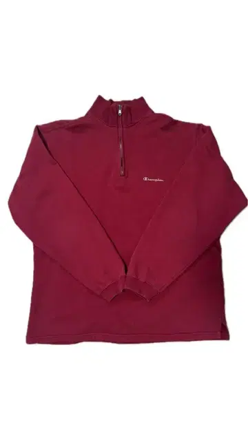 챔피온 하프 지퍼 트레이닝복 빨간색