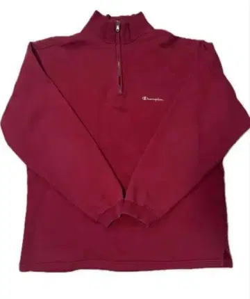 챔피온 하프 지퍼 트레이닝복 빨간색
