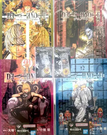 DEATH NOTE 제일복권 클리어 포스터 아크릴 참