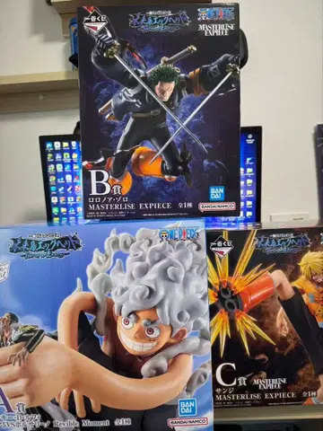 제일복권 원피스 ONE PIE 미래섬 에그헤드 A상과 B상과 C상 세트