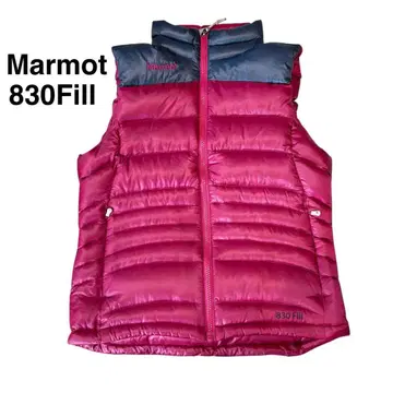 Marmot 다운 베스트 830필 네이비/보르도
