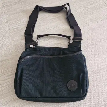 비지 비버 남성용 숄더백 블랙