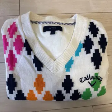 캘러웨이 골프 의류 V넥 스웨터