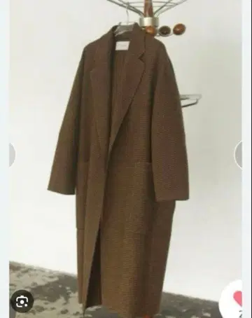 TODAYFUL 오버 체크 코트 38