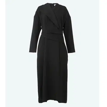 AKIRANAKA 블랙 롱 원피스