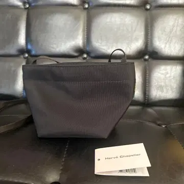 에르베샤 펠리에 숄더백 미니백 보트형 블랙