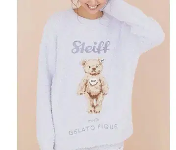 젤라또피케 [ Steiff ] 젤라 제임스 자카드 풀오버 새상품
