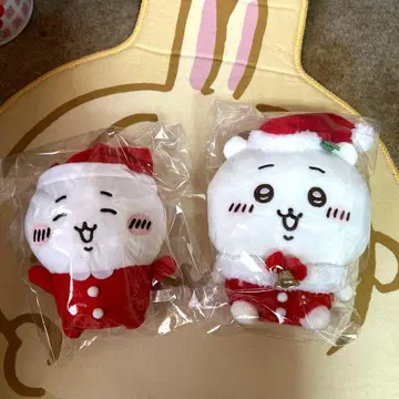 [정품] 치이카와 산타 씨다! 봉제 인형 2세트