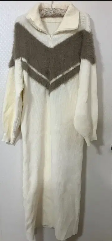 mystic 니트 롱 원피스