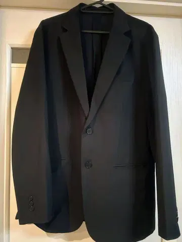 GU 워셔블 테이퍼드 포멀 슈트 상하의 세트 XL