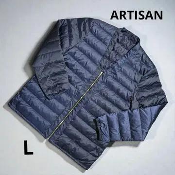 ARTISAN 아티산 다운 자켓 네이비 L 코트 이너