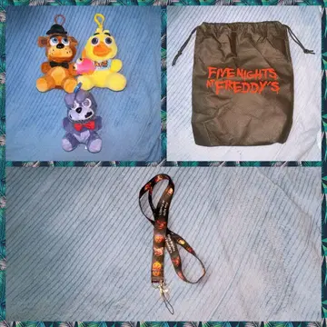 FNAF 파이브 나이츠 앳 프레디즈 굿즈 5종 세트