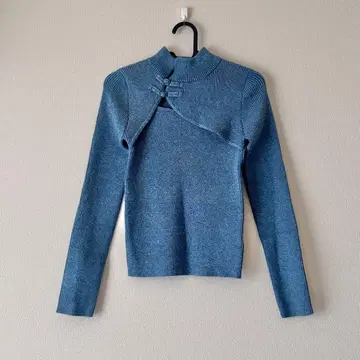 차이나 리브 니트 F