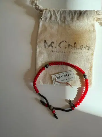[ DEAD ] Ron Herman x M. Cohen 빨간색 비즈 팔찌