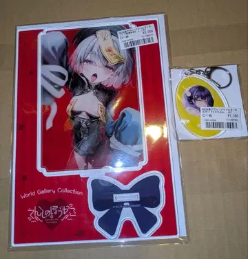 윤미 아크릴 스탠드 아크릴 키링 A5 기념전 한정품