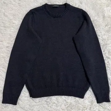 [새상품급] ZANONE 자노네 5게이지 니트 그레이 46 크루넥