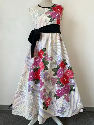 3239 기모노 리메이크 드레스 원피스