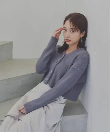 숏 가디건 PROPORTION BODY DRESSING