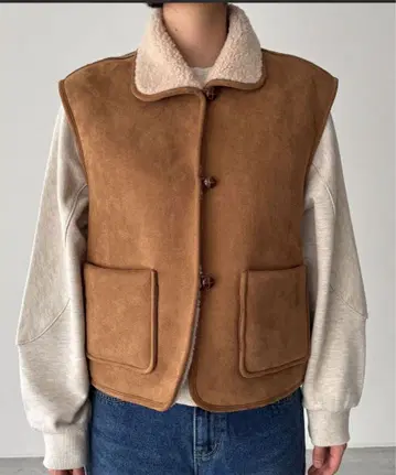 캐널진 (엘마르) 페이크 무스탕 베스트