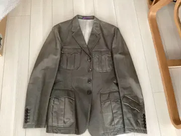 Paul Smith 포켓 부착 가죽 자켓