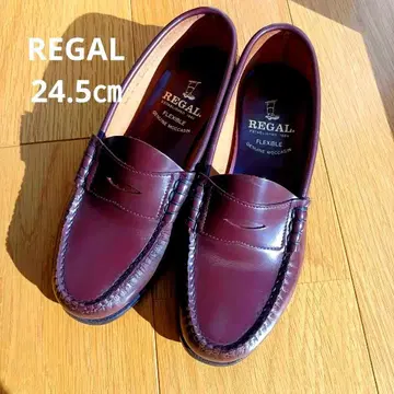 REGAL 브라운 로퍼 24.5cm