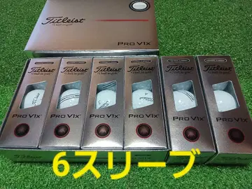 [ 6슬리브 ] 골프공 타이틀리스트 Pro V1x 화이트